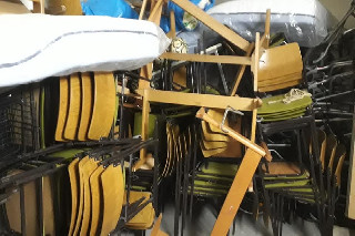 Hilfskontainer nach Ghana