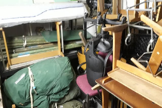 Hilfskontainer nach Ghana