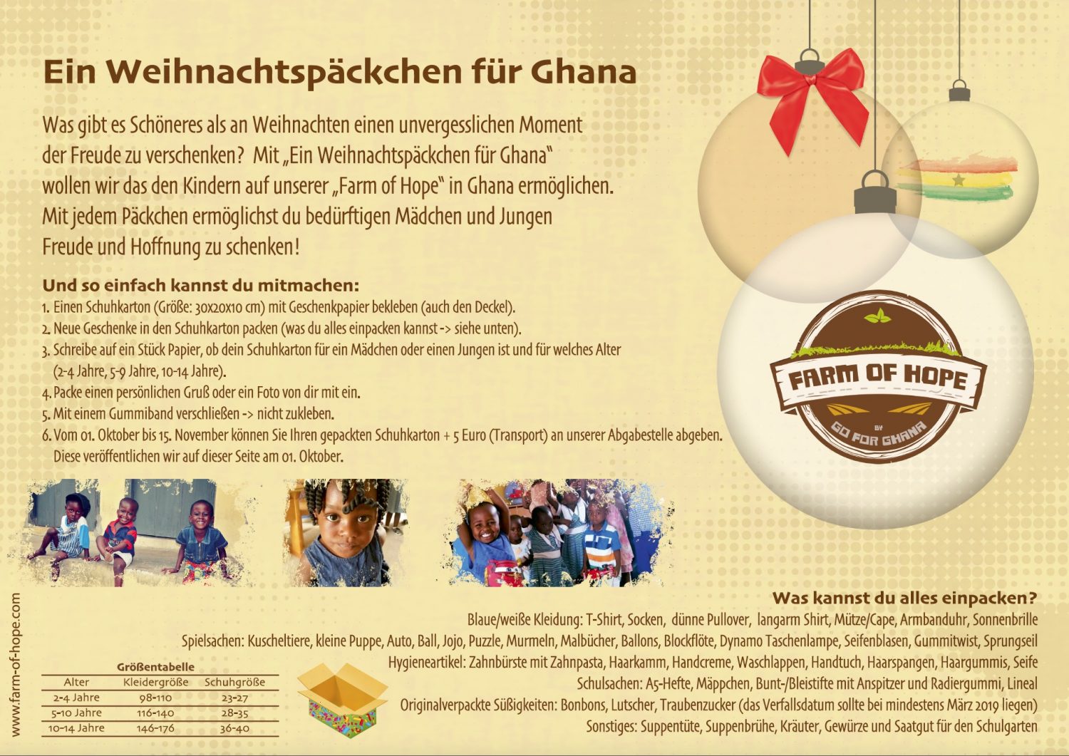 Weihnachtspaeckchen 2018